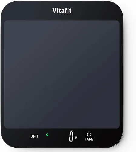Vista 10 de Vitafit - Báscula digital para alimentos de 15 kg/33 lb de alta precisión de 0.1 oz/1 g, nuestra propia báscula de cocina de fábrica profesional