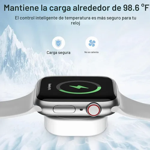 Vista 4 de Cargador USB iWatch compatible con cargador de Apple Watch, cable de carga rápida de 5 pies para i Watch Series 9, 8, 7, 6, 5, 4, 3, 2, SE/2, cable
