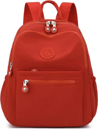 Vista 33 de Tanweibago Mini mochilas de nailon para mujer, mochilas pequeñas de 11L para mujer, mochila ligera casual para mujer, mochila de viaje de compras