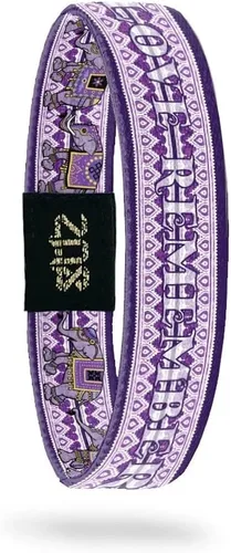 Vista 2 de ZOX Bracelets Stretchy Elastic Band with Motivational Affirmations and Beautiful Artwork, Great Gift for Men, Women, and Kids