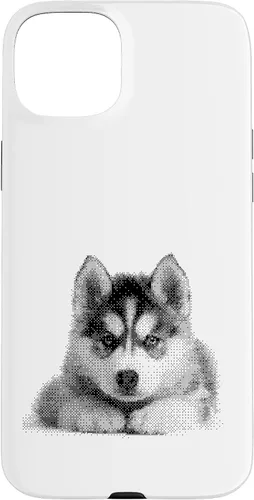 Vista 9 de Cute Siberian Husky for Dog Mom and Paw Parents Case for iPhone XR