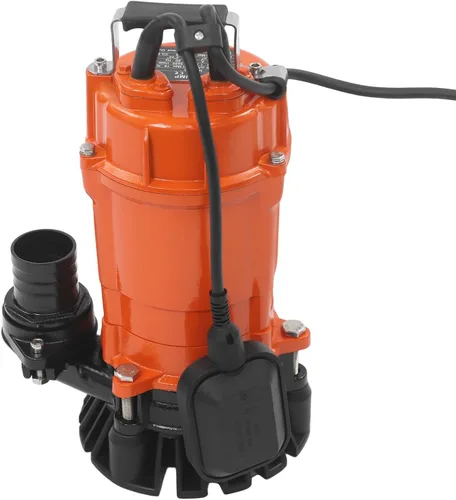 Vista 11 de Bomba sumergible de efluente de aguas residuales de 550 W, bomba de sumidero de hierro fundido de 4226 GPH con interruptor de flotador automático