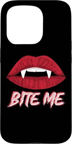 Vista 14 de Bite Me Vampire Fangs DIY Halloween for Aspiring Dracula Case for iPhone 17