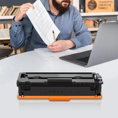Vista 6 de Cartucho de tóner negro 125A Reemplazo para tinta de impresora HP Color CP1215 CP1515n CP1518ni, Color MFP CM1312 CM1312nfi CB540A - Paquete de 2