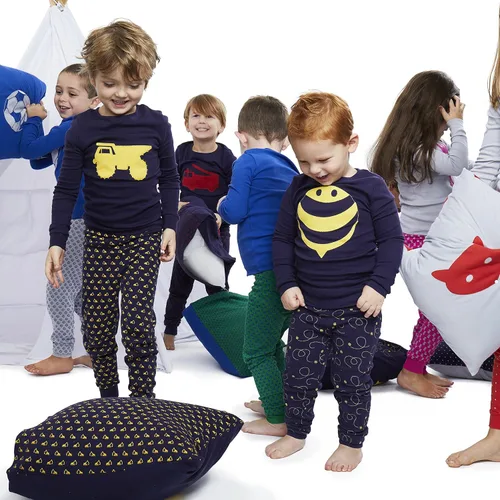 Vista 5 de Boys Pajamas Vehicle 2 Piece 100% Super Soft Cotton by Bluenido (12m-8y)