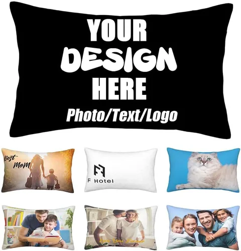 Vista 11 de Funda de almohada decorativa personalizada con foto de pareja, funda de cojín decorativo personalizada, fundas de almohada personalizadas