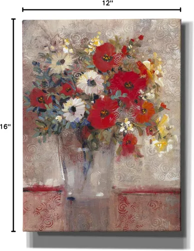 Vista 3 de Epic Graffiti 'Curly Still Life II' por Tim O'Toole, lienzo para pared, 12 x 16 pulgadas