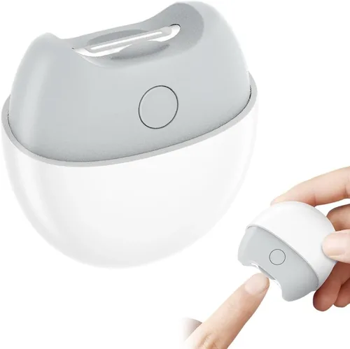 Vista 9 de Cortaúñas eléctrico, 2 en 1, cortaúñas eléctrico automático 2 en 1, cortaúñas inteligente para adultos y personas mayores, recortadora de uñas
