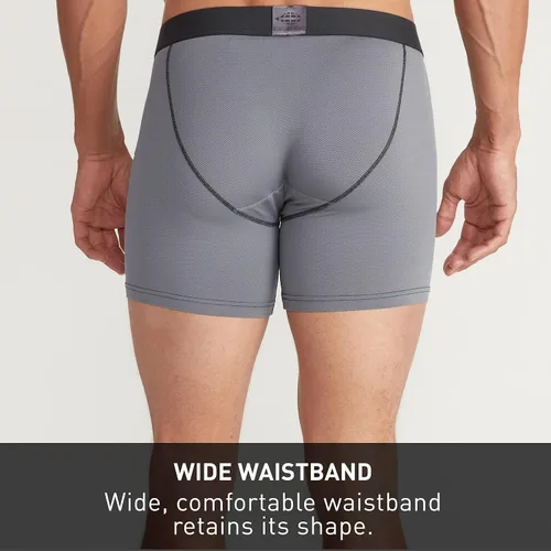 Vista 4 de ExOfficio Bóxer Give-N-Go Sport 2.0 de 6 pulgadas para hombre