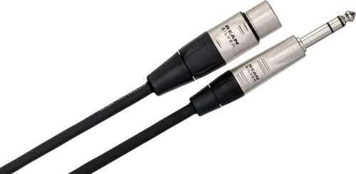 Vista 3 de Hosa Interconexión equilibrada HXS-030 Pro, REAN XLR3F a TRS de 1/4 pulgadas, 30 pies