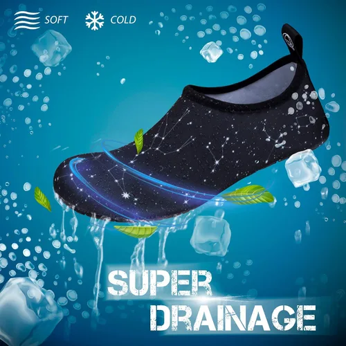 Vista 2 de SIMARI - Zapatos de agua para mujer y hombre, para natación, playa, agua, secado rápido, para yoga, surf, exteriores, SWS001