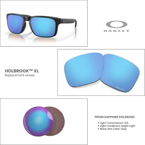 Vista 3 de Oakley Original Holbrook XL OO9417 Polarized Replacement Lenses Bag+ Bundle Microfiber Pouch -FRAMES NOT INCLUDED