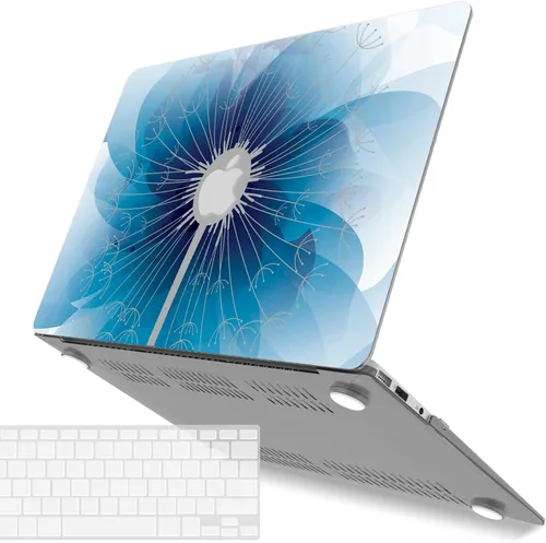Vista 10 de IBENZER - Funda compatible con MacBook Air de 11 pulgadas, modelo A1370 A1465, funda de plástico suave al tacto, rígida, en paquete con funda