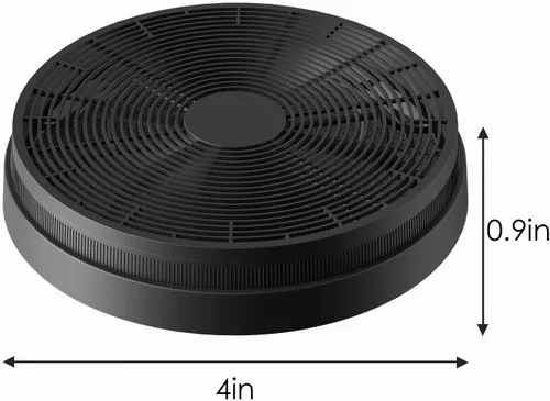 Vista 7 de CF005 Filtros de carbón para campana extractora de pared SOONYE Modelo: SOP (B)07-30/36, SOP (B) 13-24 (paquete de 2)