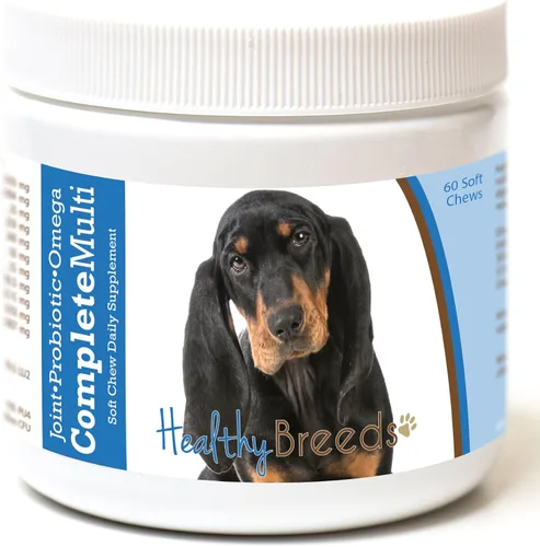 Vista 4 de Healthy Breeds Affenpinscher todo en uno multivitamínico suave masticable 60
