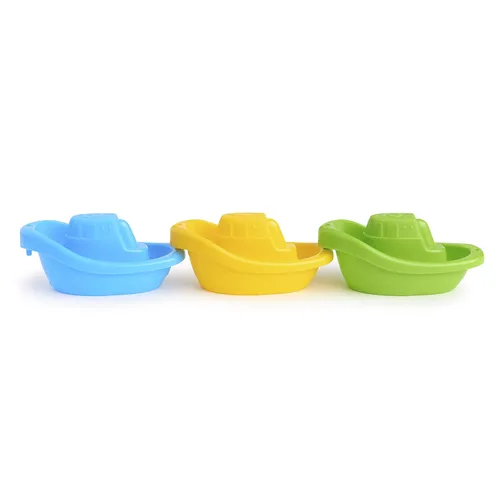 Vista 5 de Munchkin® Little Boat Train - Juguete de baño, divertido para bebés y niños pequeños, juego de 6 piezas