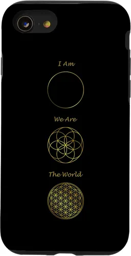 Vista 13 de Funda para iPhone 15 Sacred Geometry You, I, The World