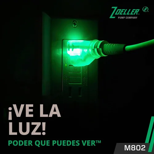 Vista 7 de Zoeller M802- Bomba de amoladora de aguas residuales residencial automática