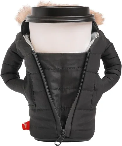 Vista 11 de Puffin - The Pahka Beverage Parka Enfriadores de latas y botellas aislados que mantienen fríos los refrescos y la cerveza Funda para Camuflaje