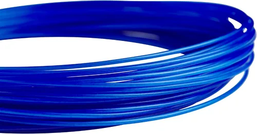 Vista 3 de Wilson Sensation - Juego de cuerda para raqueta de tenis y carrete de 200 m Azul