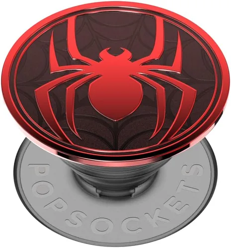 Vista 10 de Agarre para teléfono PopSockets con soporte expandible, agarre adhesivo, esmaltado - Marvel Spiderman
