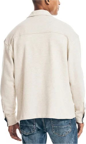 Vista 3 de Nautica Camisa abotonada de forro polar para hombre
