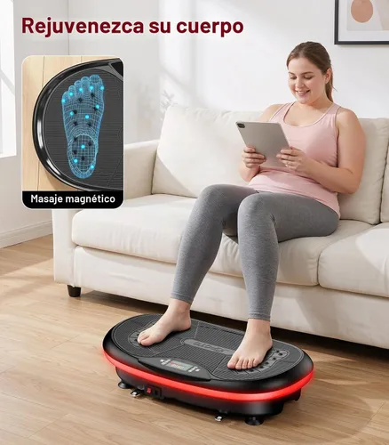 Vista 3 de JOROTO 4D Vibration Plate Exercise Machine for Lymphatic Drainage