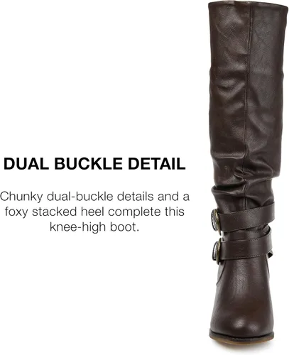 Vista 4 de Journee Collection womens Riding Boots