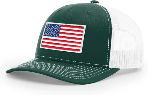 Vista 9 de Joe's USA Richardson 112 - Gorras de camionero con parche gráfico personalizado - Gorras estructuradas de cinco y seis paneles Richardson Premium