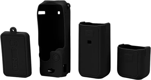 Vista 4 de Yunseity Funda de silicona para cámara deportiva, 3 fundas protectoras, funda suave y flexible para cámara OSMO 3, accesorio protector completo