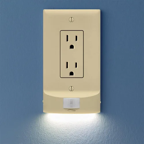 Vista 17 de Individual - SnapPower MotionLight [para tomas de corriente decorativas] - Luces nocturnas LED con detección de movimiento integradas en la placa