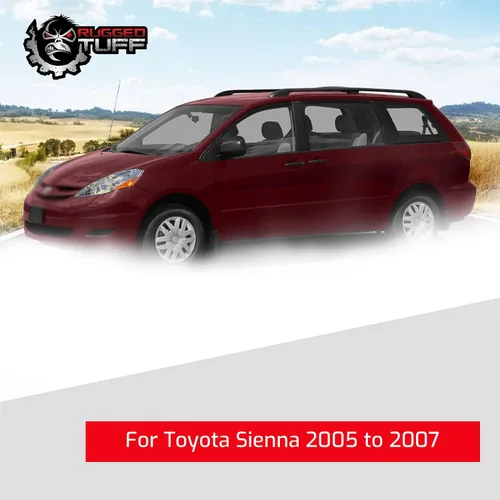 Vista 6 de exactafit 8211SR Espejo lateral del pasajero de repuesto de vidrio con flecha de señal de giro compatible con Toyota Sienna 2005 2006 2007