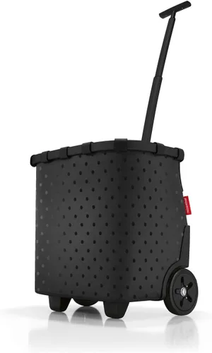 Vista 22 de reisenthel Carrycruiser Black - Carrito de compras portátil con marco de aluminio resistente, correa para el hombro y bolsa interior de malla Negro