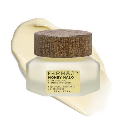 Vista 11 de Farmacy Honey Cloud Crema hidratante facial – Loción facial ligera con ácido hialurónico + péptidos – Humedad transpirable + reparación de barreras
