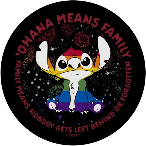 Vista 3 de Disney Lilo & Stitch Pride Stitch Ohana Means Family PopSockets intercambiables PopGrip