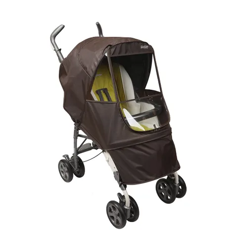 Vista 11 de Manito Elegance Alpha Stroller Protector meteorológico/cubierta de lluvia - Púrpura