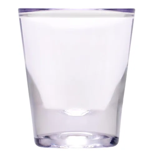 Vista 3 de GET Vaso de plástico transparente de 1 oz (juego de 12) Apto para lavavajillas, sin BPA, inastillable, fácil manejo, ideal para tomas, licores