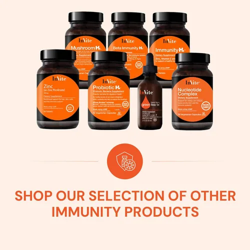 Vista 4 de Invite Health Complejo de nucleótidos - Apoya la salud inmunológica y la energía - Contiene mezcla de complejos de nucleótidos 400 mg incluyendo