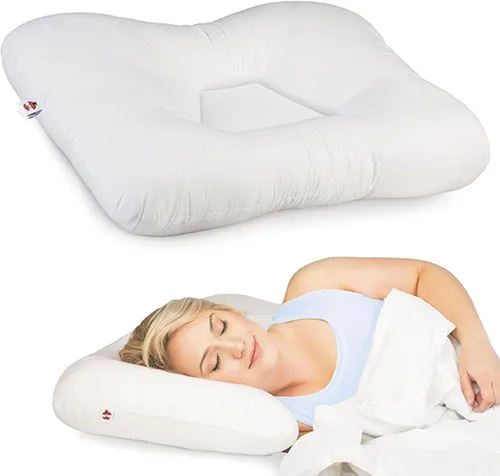Vista 10 de Core Products Almohada de Soporte Cervical Tri-Core – Suave (Firmeza Media) Almohada Ortopédica para el Cuello para Alivio del Dolor, para Quienes