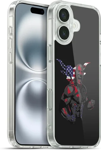 Vista 68 de Oficial de WWE la roca suave funda de Gel para Apple Iphone 7 Plus/iPhone 8 plus