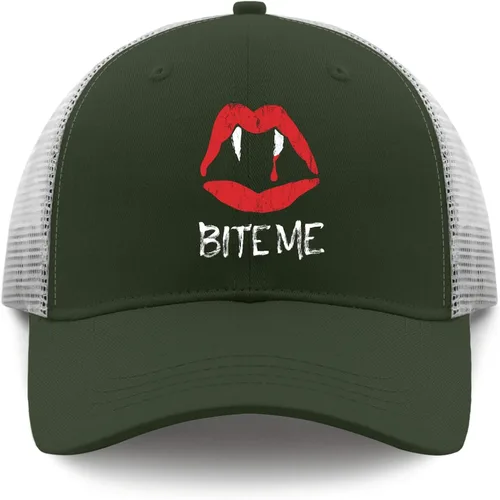 Vista 9 de devor Gorra de béisbol Bite Me para mujer, divertida gorra de béisbol ajustable