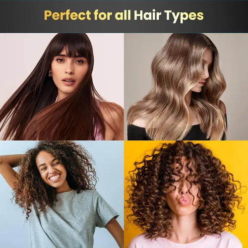 Vista 7 de KizaiaCare Hidratante y desenredante sin enjuague. Uso diario para cabello seco, enredado, encrespado. Añade brillo y protección contra el calor