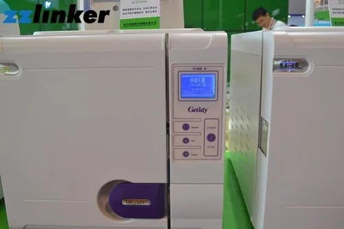 Vista 7 de Esterilizador de vapor automático de 18 L Autoclave 3 veces Pre-Vacío Clase B con impresora, 3 bandejas y función de secado rápido al vapor verde