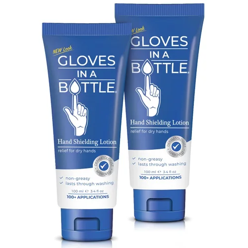 Vista 11 de Blindaje de guantes en una botella Loción – Ideal para piel seca Itchy. grease-less y fragancia gratis.