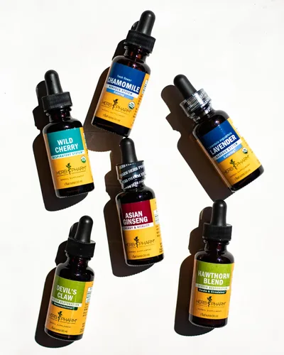 Vista 8 de Herb Pharm Extracto líquido orgánico certificado de corteza de cereza silvestre para apoyo respiratorio - 1 onza
