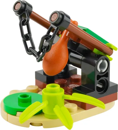Vista 3 de LEGO Jurassic World: Trampa de dinosaurios con Baby Raptor y cebo