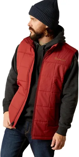 Vista 21 de ARIAT Chaleco aislado Crius para hombre Banyan corteza