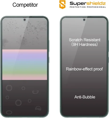 Vista 2 de Supershieldz Protector de pantalla de vidrio templado diseñado para Samsung (Galaxy S23 Plus 5G), antiarañazos, sin burbujas