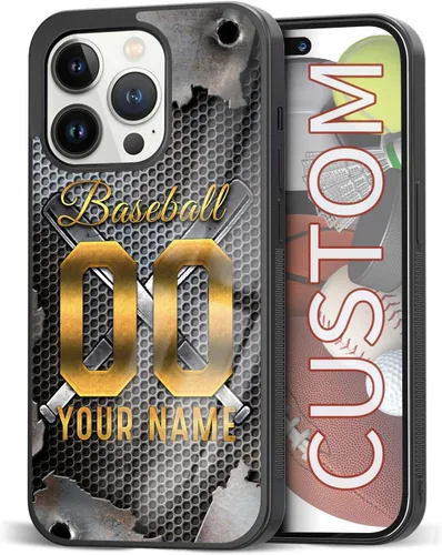 Vista 48 de Fundas de teléfono con nombre personalizado, diseño retro de metal texturizado con fondo personalizado para Samsung Galaxy A03 A13 A14 A17 A51 A52