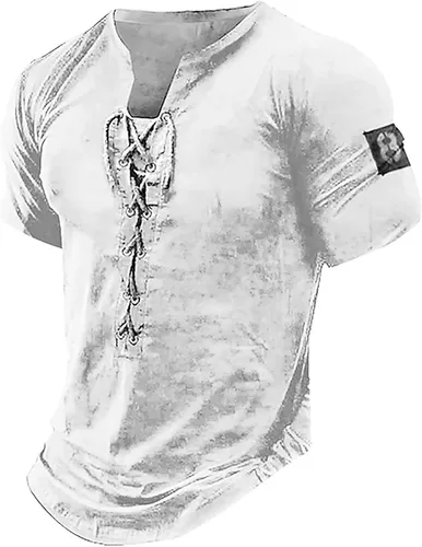 Vista 2 de XDTDRYRYU Camisetas para hombre con cuello en V, manga corta, ajustadas, transpirables, transpirables, para gimnasio